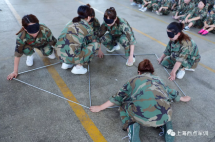 拓展训练项目《风雨人生路》